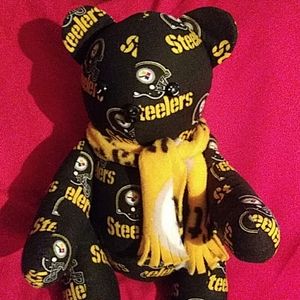 steelers teddy bear